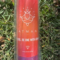 ATMAN Suede - Yoga Mat with straps and bag