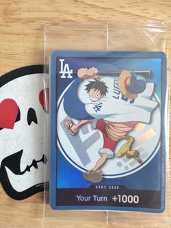 One Piece Dodgers Card