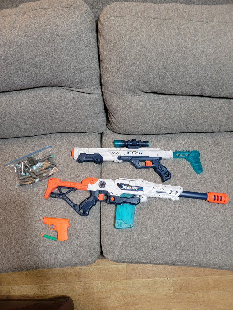Brand New Nerf Guns