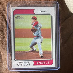 SHOHEI OHTANI CARD # 20 TOPPS