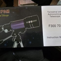 Telescope  F300 70mm Complete 