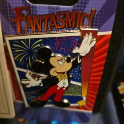 Disney Parks Fantasmic Quarterly Collection limited edition pin. 