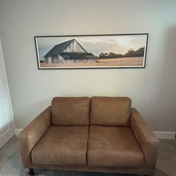 Faux leather Loveseat - Price Is Firm