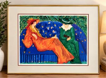 Barbara A. Wood Signed & Numbered Limited Edition Print 115/975 – Framed