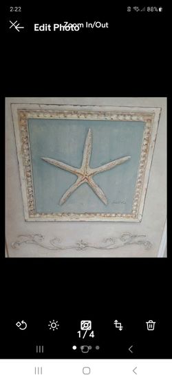 Starfish Painting Wall Art