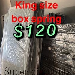 Eastern King And California King Boxsprings Available/ All Brand New 