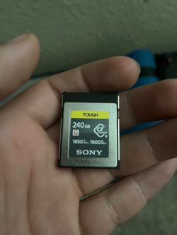 Sony 240 gb cf express B card