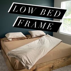 Solid Wood Bed Frame Any Color And Size Ask For Details 