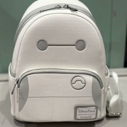 NWT Loungefly Disney Parks Big Hero 6 Baymax White Backpack
