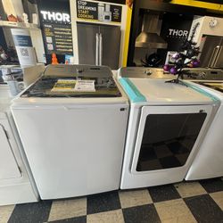 Samsung Washer And Dryer Set In White 🕷️