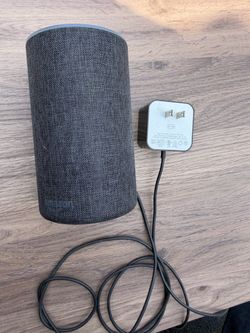 Amazon Echo 2nd Gen - Smart Speaker w/Alexa - Black Cloth