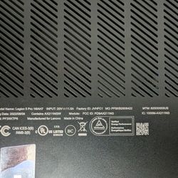 Lenovo Legion 5 Pro 16IAH7H Laptop 16-inch, Intel Core I7 12th Gen., RTX 3050 ti