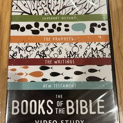 The Books of the Bible DVD Video Study. 32 sessions, Manion, Walton By Zondervan