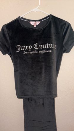 Juicy couture 2 piece velvet set