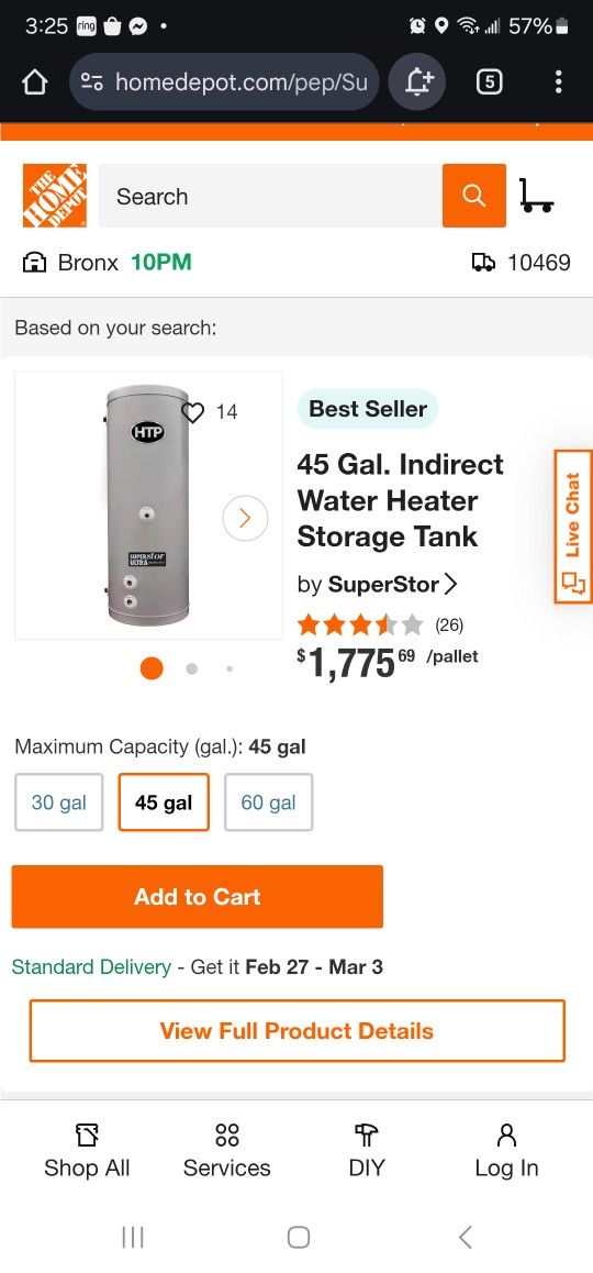 water tank