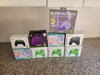 XBOX SERIES WIRED & WIRELESS CONTROLLERS **Also Sold Separately**