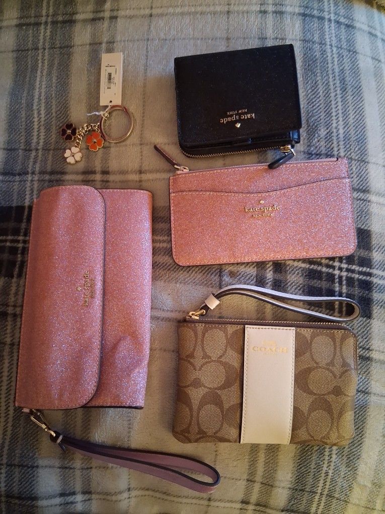 Coach and Kate Spade Wallets