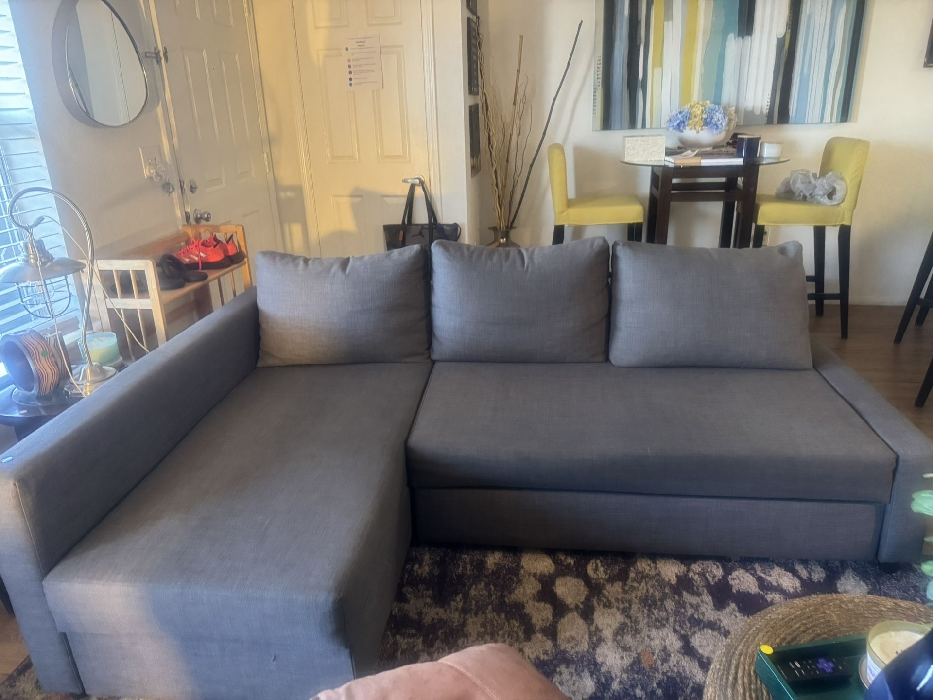 IKEA Convertable Sectional Couch  