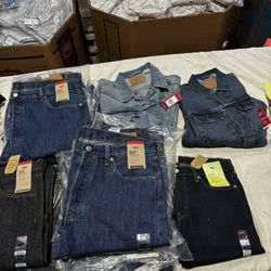Levi’s 501 Jeans And Jean Jacket 