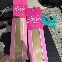 Blonde Tape Hair Extensions 