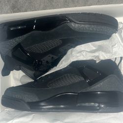 Black Jordans Size 9.5