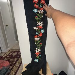 Women’s Embroidered Boots