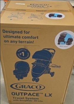 Graco Outpace LX Travel System all in one bundle.