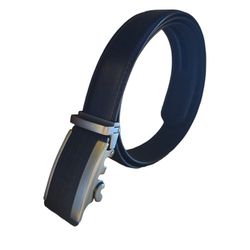 Men Ratchet Belt Fully Adjustable No Holes Leather Belt.