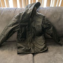 Leather Jacket (size: M)
