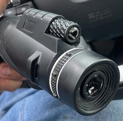 Monocular Telescope, 40X60 Day & Dual-Focus HD Optics Zoom Monocular Telescope Waterproof Super Clear for Outdoor for Adult Bird Watching Outdoor Trav