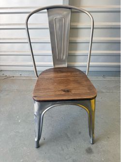 Metal chairs