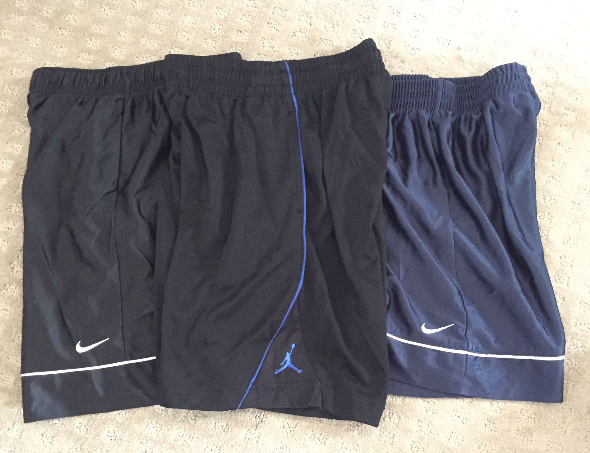 Basketball Shorts - Jordan Nike Size 7 $5 each