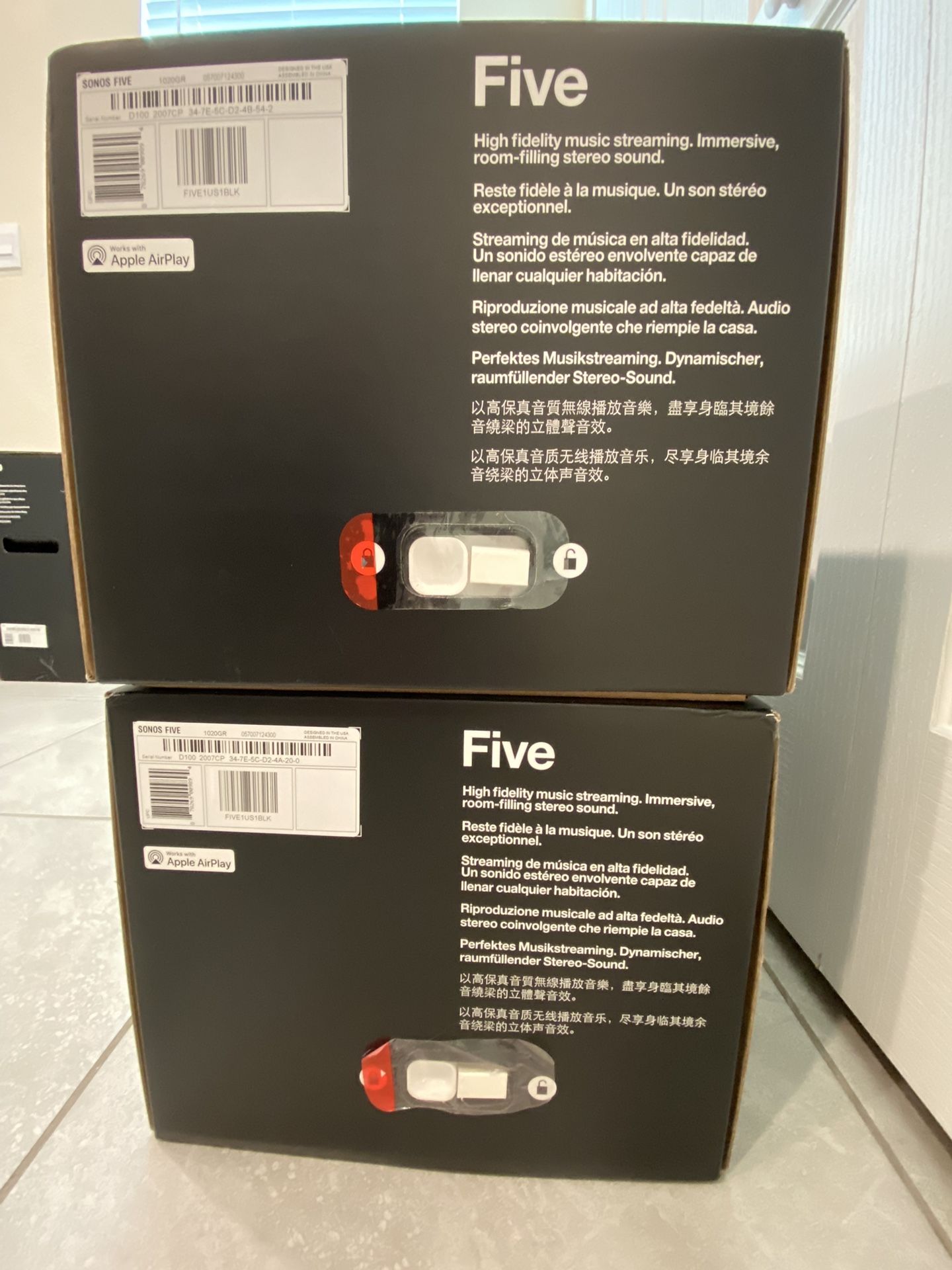 Sonos Five Wireless Speakers