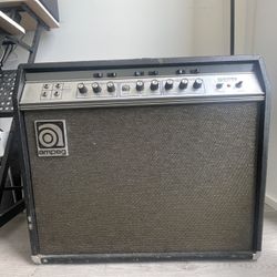 1970’s Amoeg Gemini GV-22 2-Channel 40 Watt 2x12 Guitar Amp