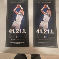 Limited Edition Commermorative Ticket