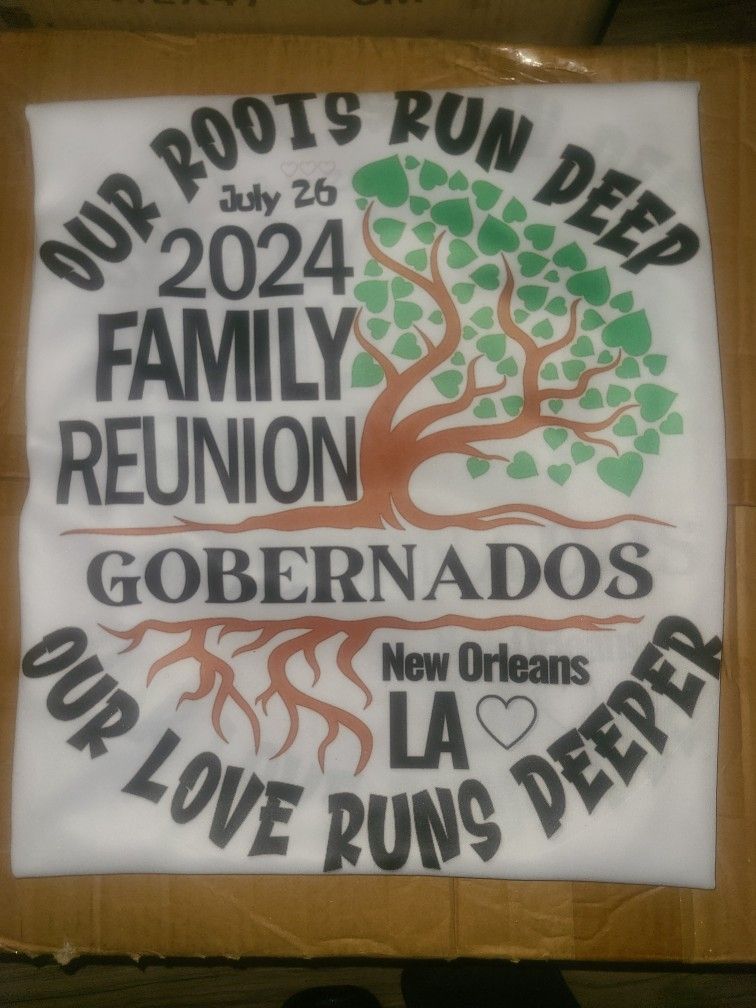 Family Reunion Shirts