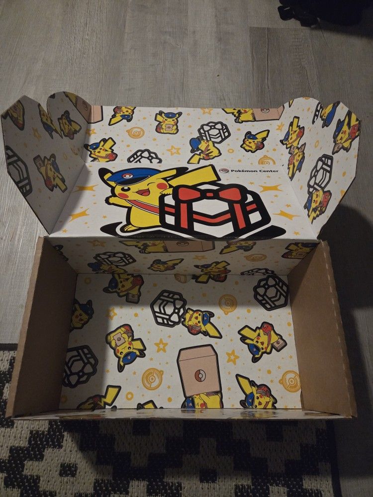 Pokemon Center Special Custom Shipping Box