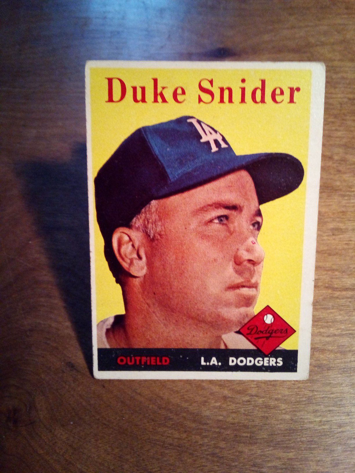 1958 Duke Snider Baseball Card