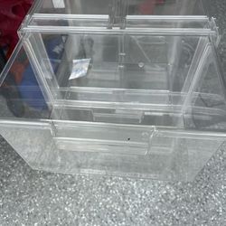 Container Store Clearline  Stackable Sweater Drawer