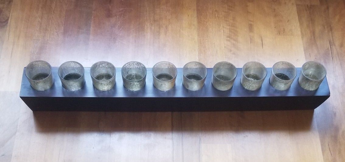 10 Long Candle Holder