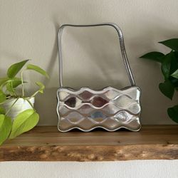 Small Shoulder Bag - Silver / Chrome