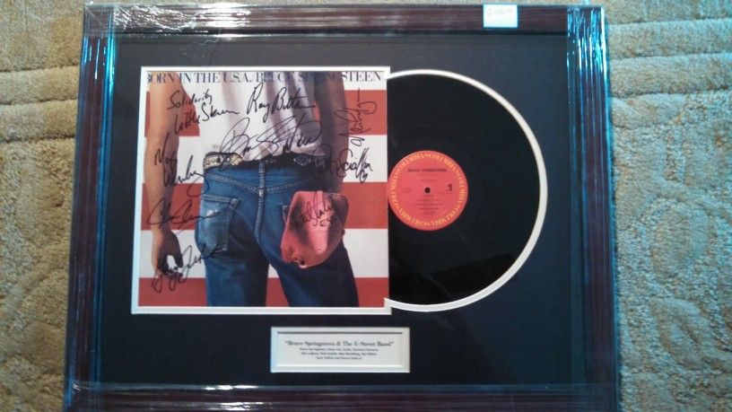 Born In The USA Autographed Album 