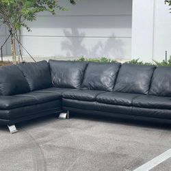 Sectional Sofa/Couch - El Dorado - Leather - Delivery Available 🚛