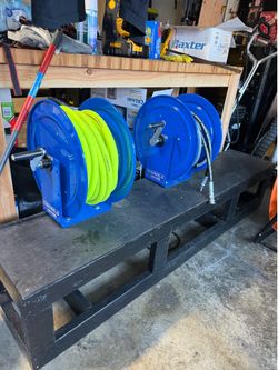 pressure washer setup