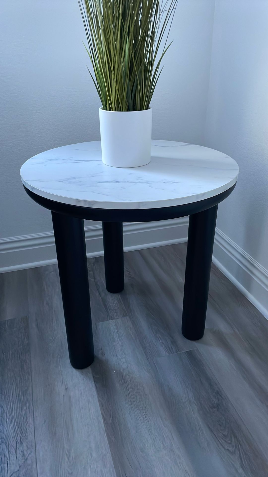 2 End Tables With Plant