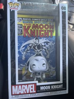 Funko Pop! Comic Cover: Marvel - Moon Knight Vinyl Figure #08 Hard Case