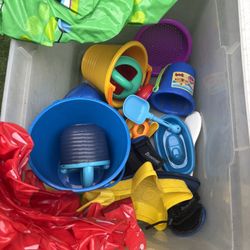 Free Sand Toys And Kids Floaties