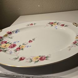 Vintage Noritake China M-in-Wreath Mark (1940s 1950s) Plate