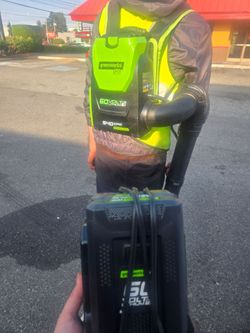 Greenworks Pro 60V 540 CFM Backpack Leaf Blower