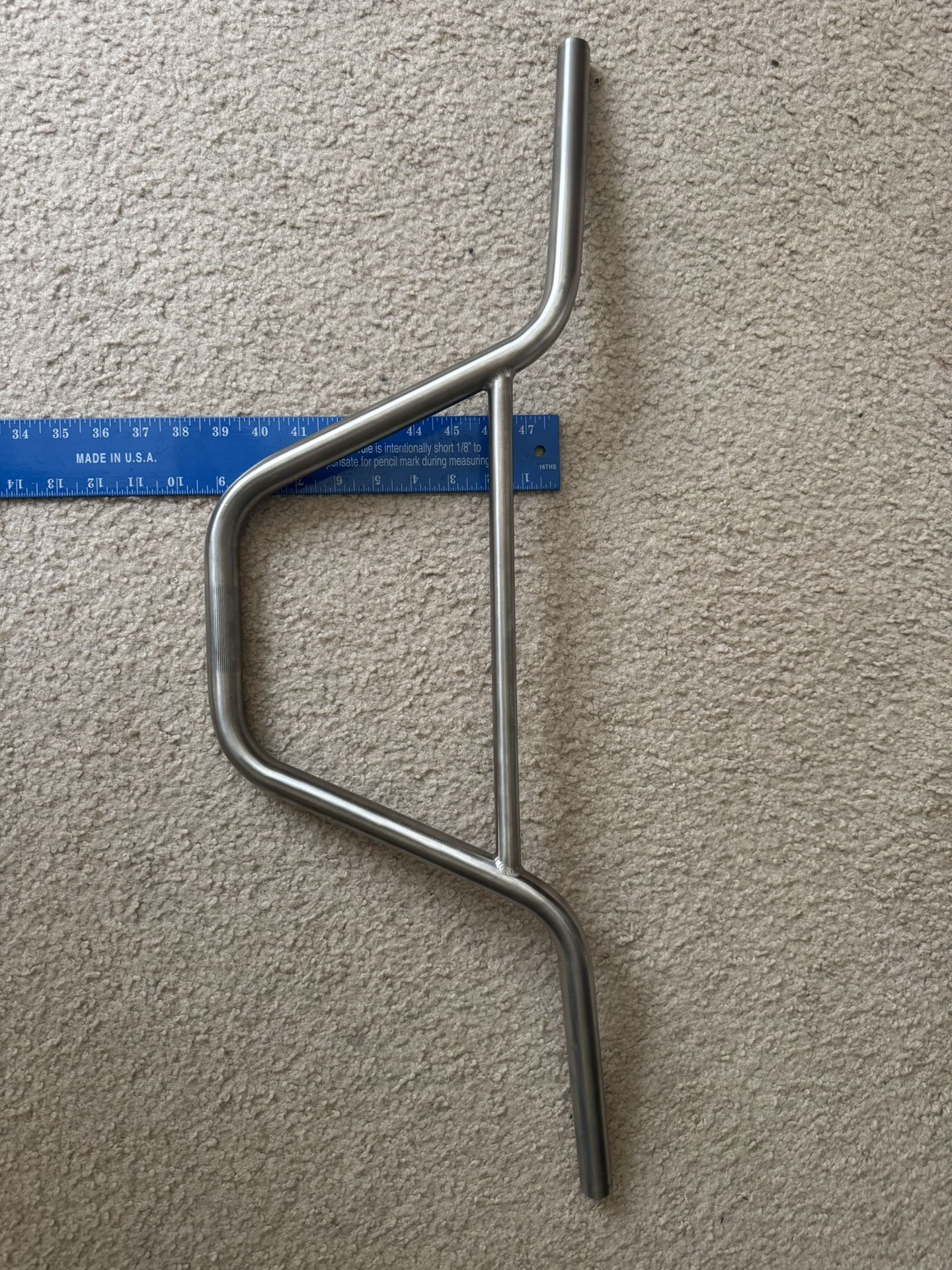 Titanium BMX Bars 9 Tall 30 Wide